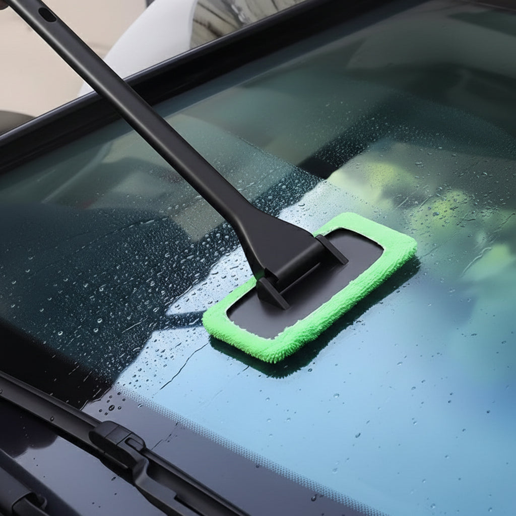 Car Windshield Cleaning Brush with 180° Swivel Head