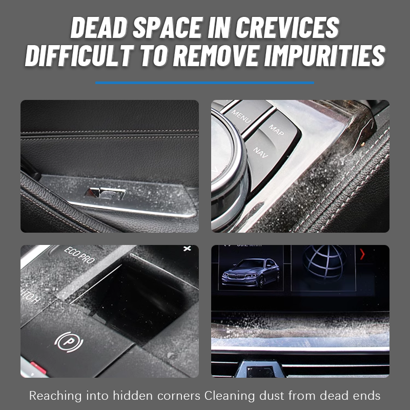 Soft Bristles Interior Duster – Dual Use for Wet & Dry Cleaning